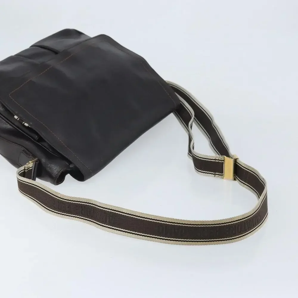 Salvatore Ferragamo Leather Shoulder Bag Brown